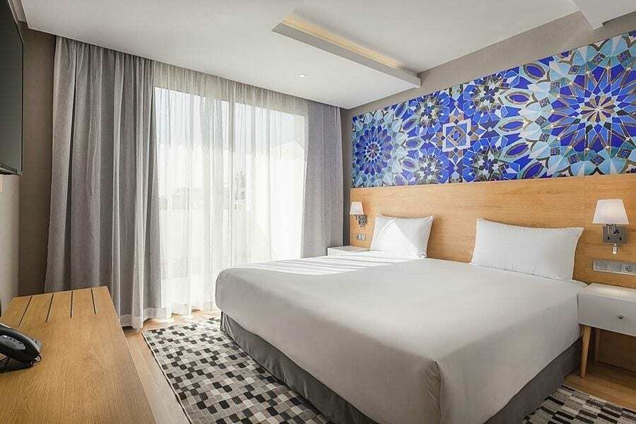 Mid Town Hotel Casablanca Exterior foto